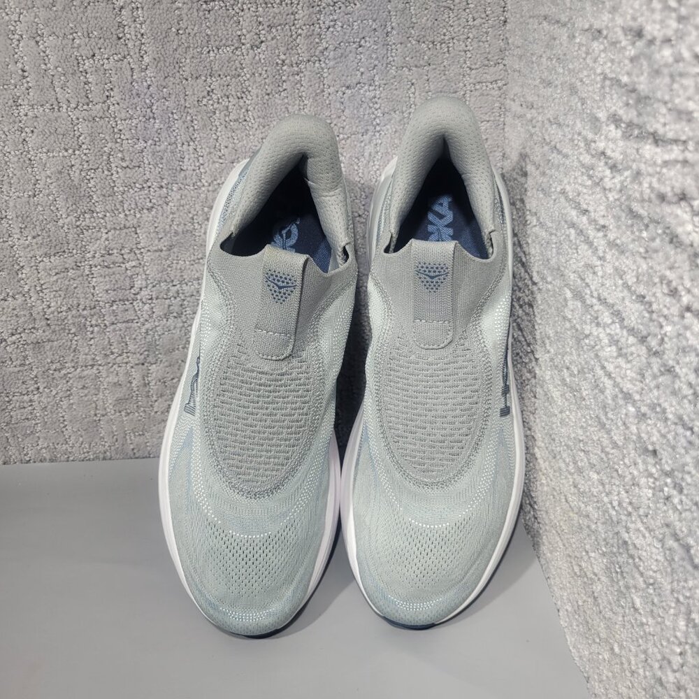 Hoka One One Skyward Laceless Men's Size US 8D Gray Athletic Running Sneakers. - Picture 11 of 12